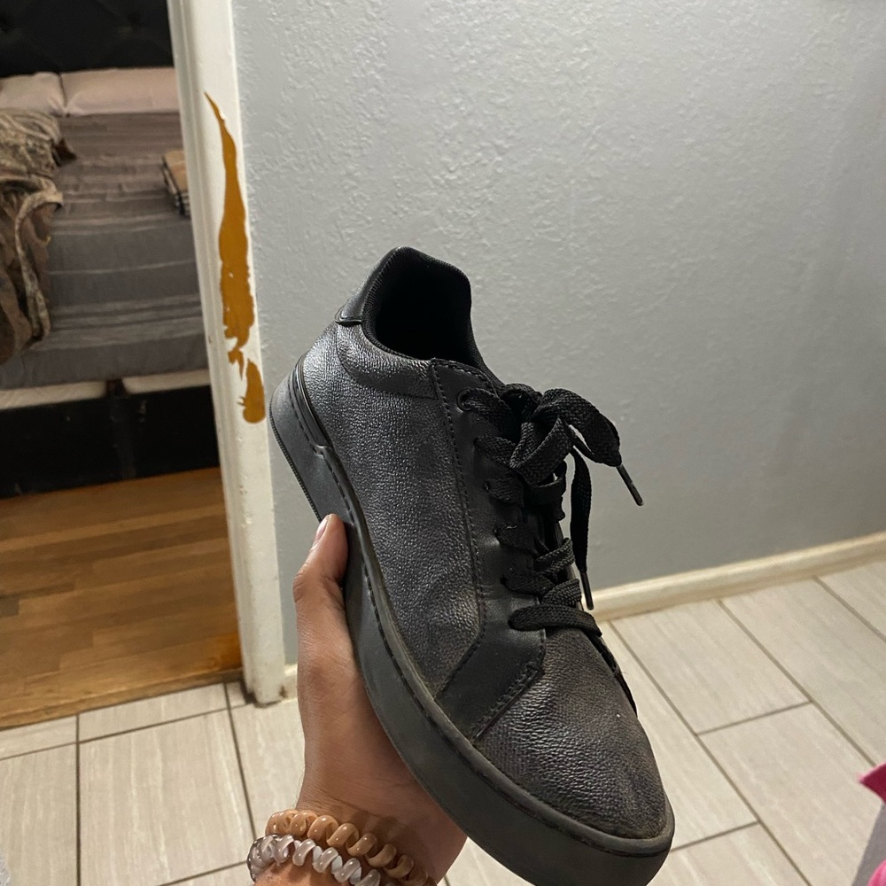 Men's Black Coach Shoes
